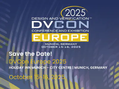 DVCon Europe 2024 Banner