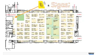 DVCon Europe 2024 Exhibit Hall Layout