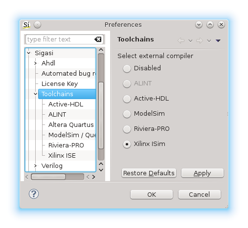 Easily switch between multiple external compilers