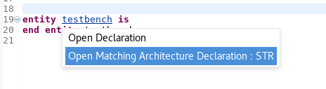 Open matching architecture