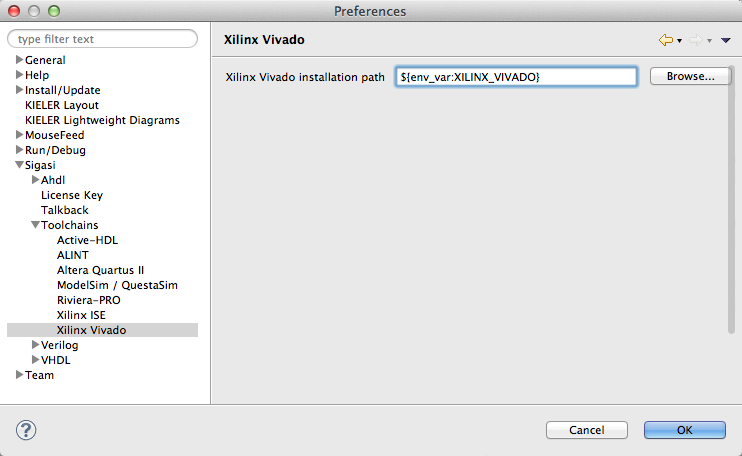 Use environment variables to set up External Compilers