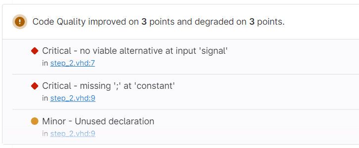 GitLab CI job log