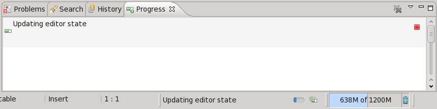 Updating editor state